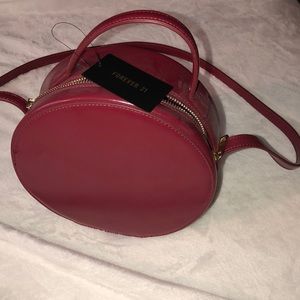 Burgundy purse from forever 21